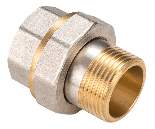 BF.301.06 Сгон разъемный прямой (американка) AquaHit 1"