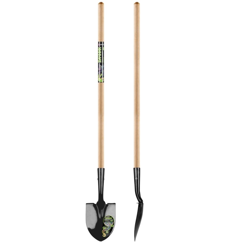 ЛОПАТА ШТЫКОВАЯ ДАМСКАЯ С ДЕРЕВЯННЫМ ЧЕРЕНКОМ "ДАЧНИК" ЦИ 2220-Ч