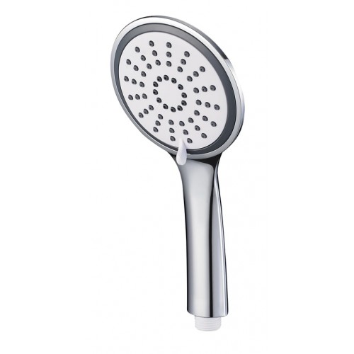 WKY-5012-KB  Лейка душевая 3-функц., хром черн.окантовка