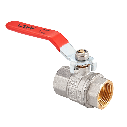 BV.511.04 Кран шаровый полнопроходной MVI 1/2" внутренняя-внутренняя, ручка