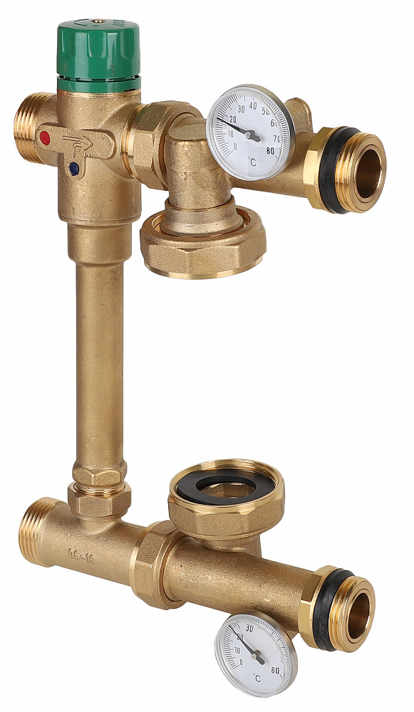 MU.501.06 Насосно-смесительный узел для теплого пола MVI 1"