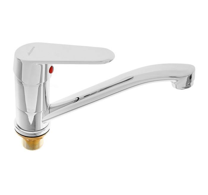 A4269 Смеситель для кухни с гайкой,однорычажный. Φ35