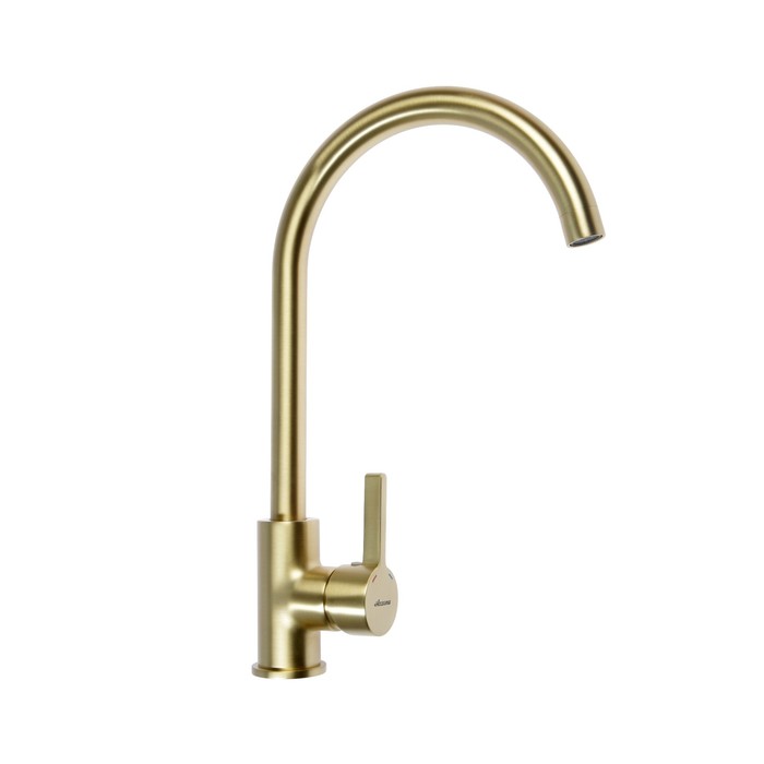 A4594AW Смеситель для кухни. Золото/сатин Φ35