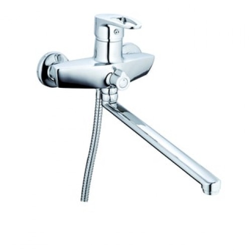 NKE-A180 См-ль для ванны с плоским пов. изливом, ø40, встр. переключение. ZEGOR