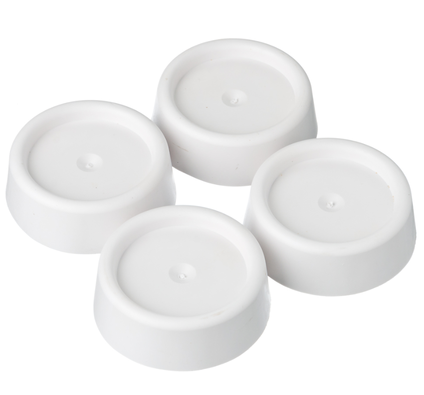 Подставка для бытовой техники (белый силикон) 4шт