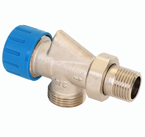 TR.714.0405 Клапан термостатический осевой с преднастройкой MVI 1/2"х3/4"