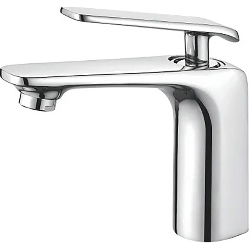 A90123 Смеситель для умывальника с гайкой. Латунь 35мм.