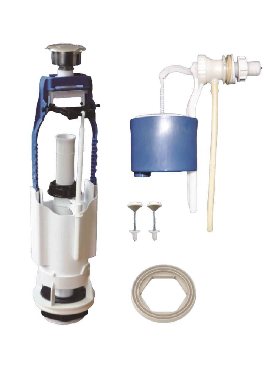 Арматура к смыв. бачку Кноп. Уклад метал. бок/подв.D40 (22)