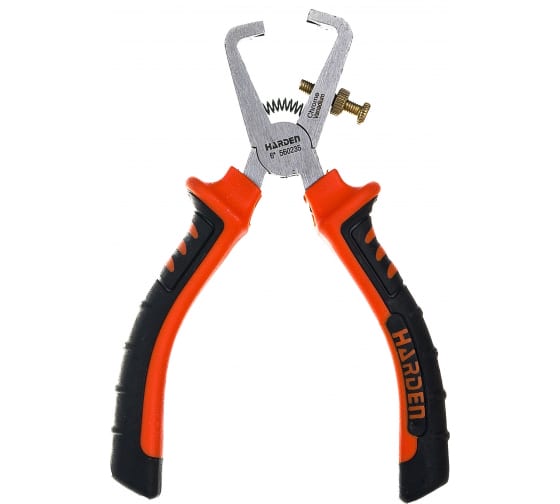 560235 Клещи для снятия изоляции, CRV,  152 мм.// HARDEN