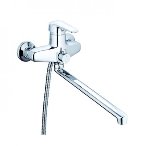 SWZ7-A182 См-ль для ванны с плоским пов. изливом (Lt), ø40 встр.перекл. ZEGOR