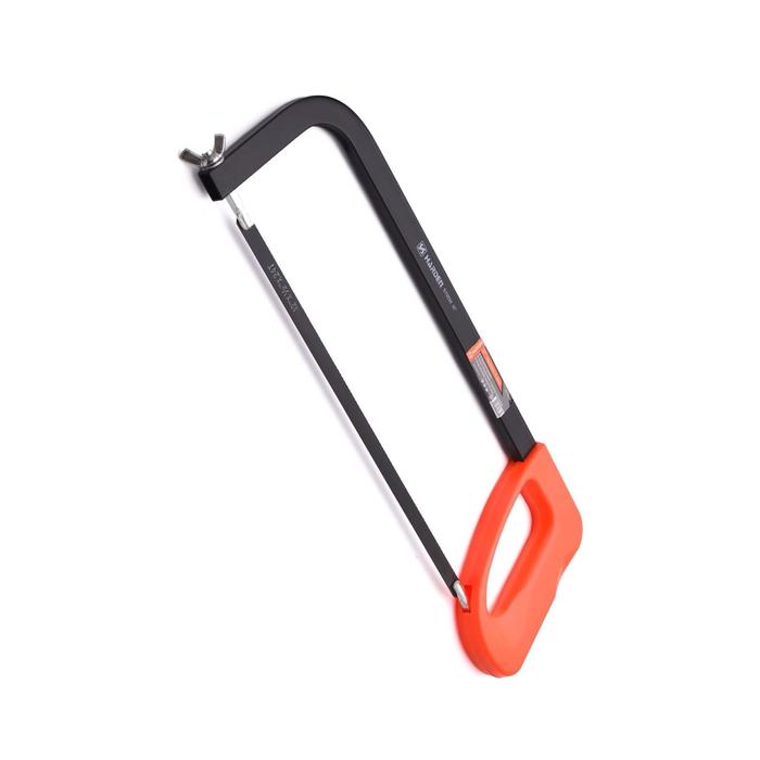 610702 Ножовка универсальная, металл. рама, работы по металлу и дереву, стандарт 300 мм.// HARDEN