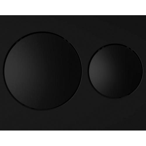 Кнопка для Инсталляции Zegor  CN731-3 Круглая, Черная