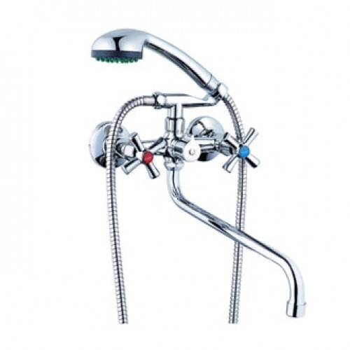 DMT7-A722 См-ль для ванны с круглым пов.изл., кер. (1/2) 180° , двухпозиц. карт. перекл. ZEGOR