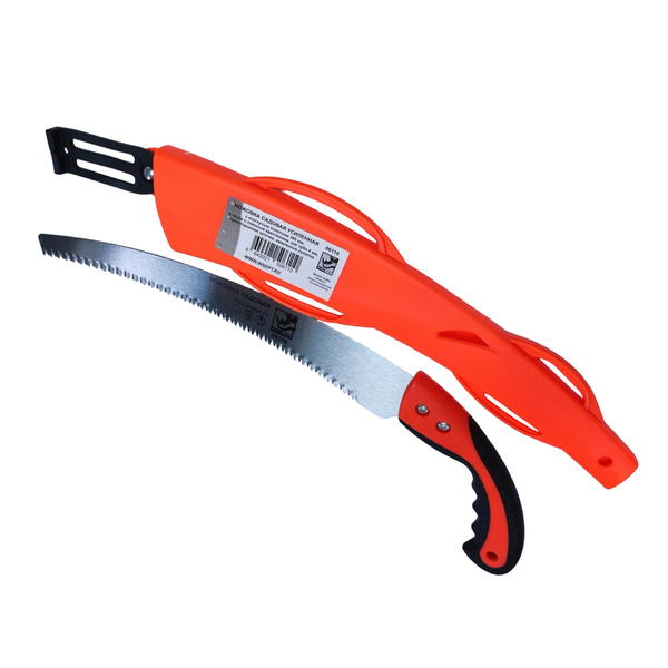 Ножовка садовая BlackHorn изогнутая в чехле 380 мм 06110