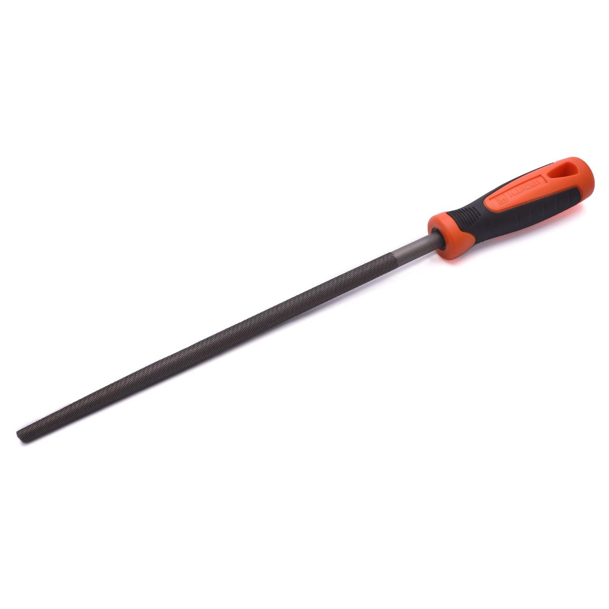 610692 Напильник круглый среднезернистый с эргономичной рукояткой, 265мм.// HARDEN