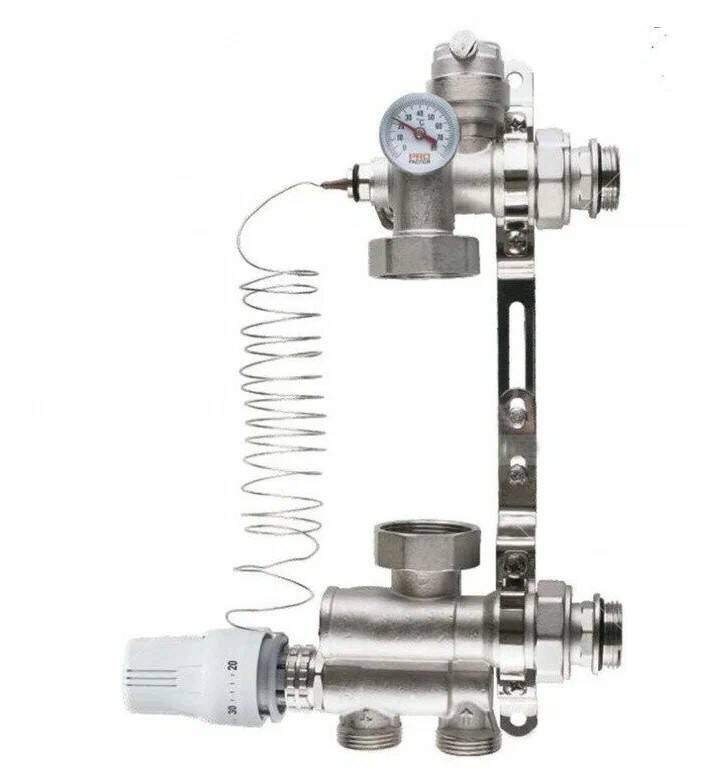 Насосно-смесительный узел 1" (без насоса) COMBIMIX