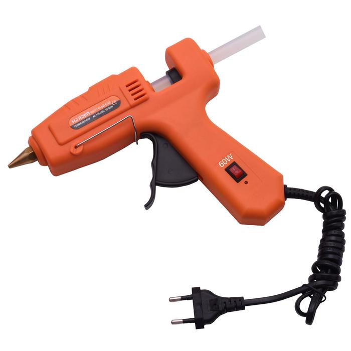 660371 Клеевой пистолет профессиональный двухрежимный с защитным клапаном ,100 W// HARDEN