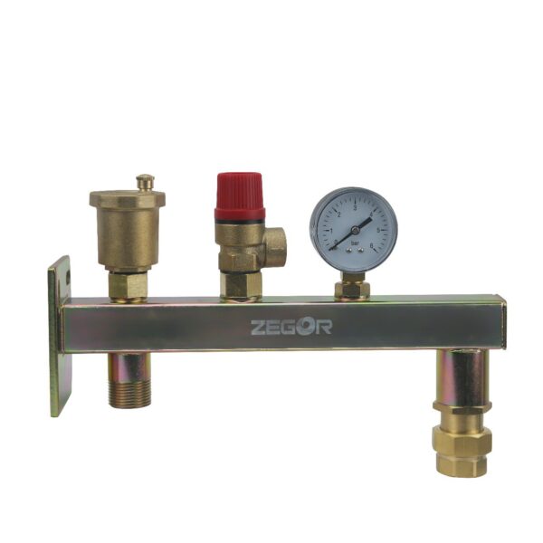 QS-5803 Предохранительная арматура из латуни эконом, для котлов, бойлеров т систем отопл. 3/4 Zegor