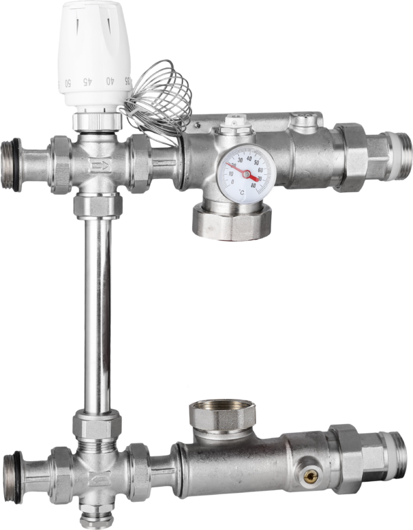 QS-6403 Насосно-смесительный узел для теплого пола