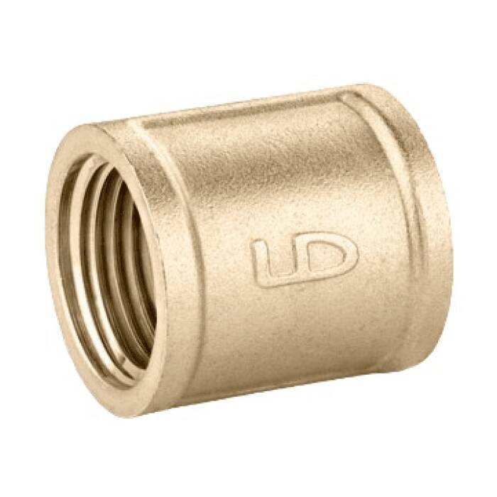 Муфта DN40 (1 1/2") ВР латунь LD