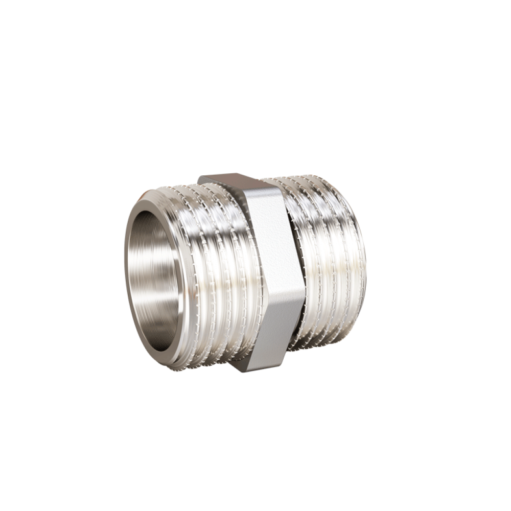 Ниппель DN50 ( 2") НР/НР латунь LD (12)