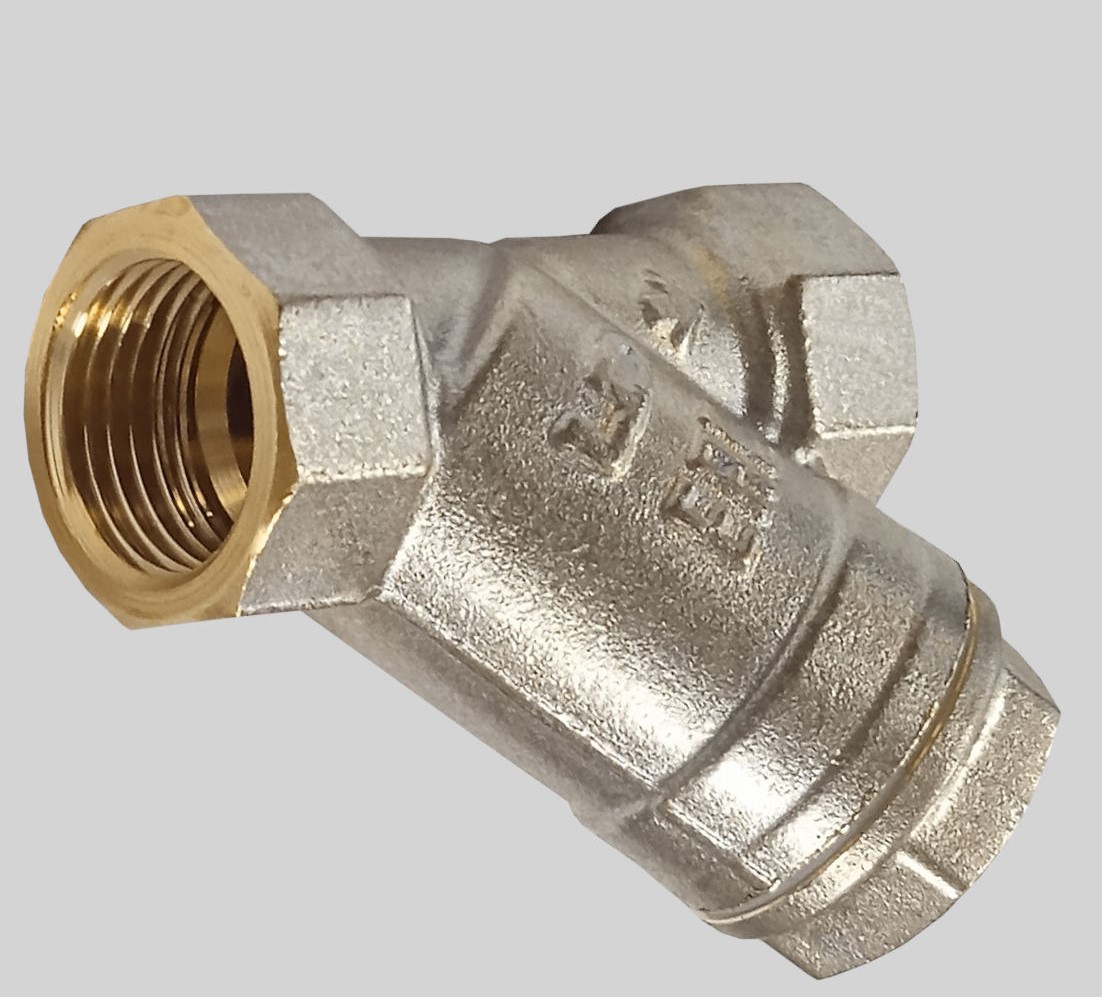 Фильтр косой латунный LD Pride 57.15.В-В Ду 15 Ру 40 (17)