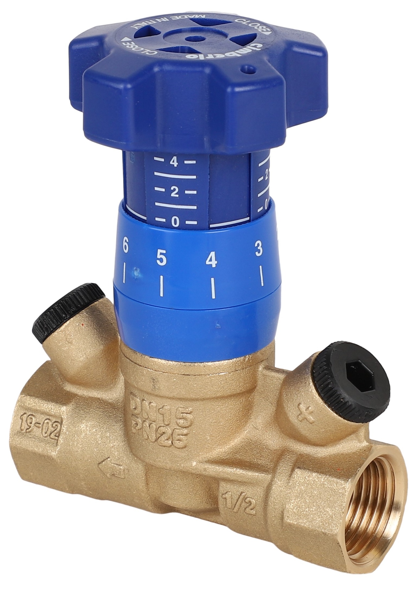 BL.210.06 Балансировочный клапан MVI PN25 1