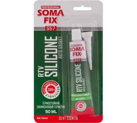 SOMA FIX  Герметик силиконовый универсальный (серый),в тюбике 50 мл.