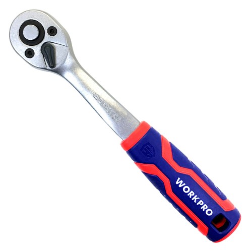 Ключ трещоточный 1/4" (72 зуба)  WORKPRO WP 271010