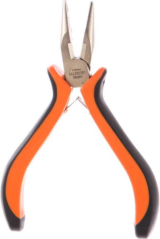 560301 Длинногубцы для  точных работ,CRV,125 мм, //HARDEN