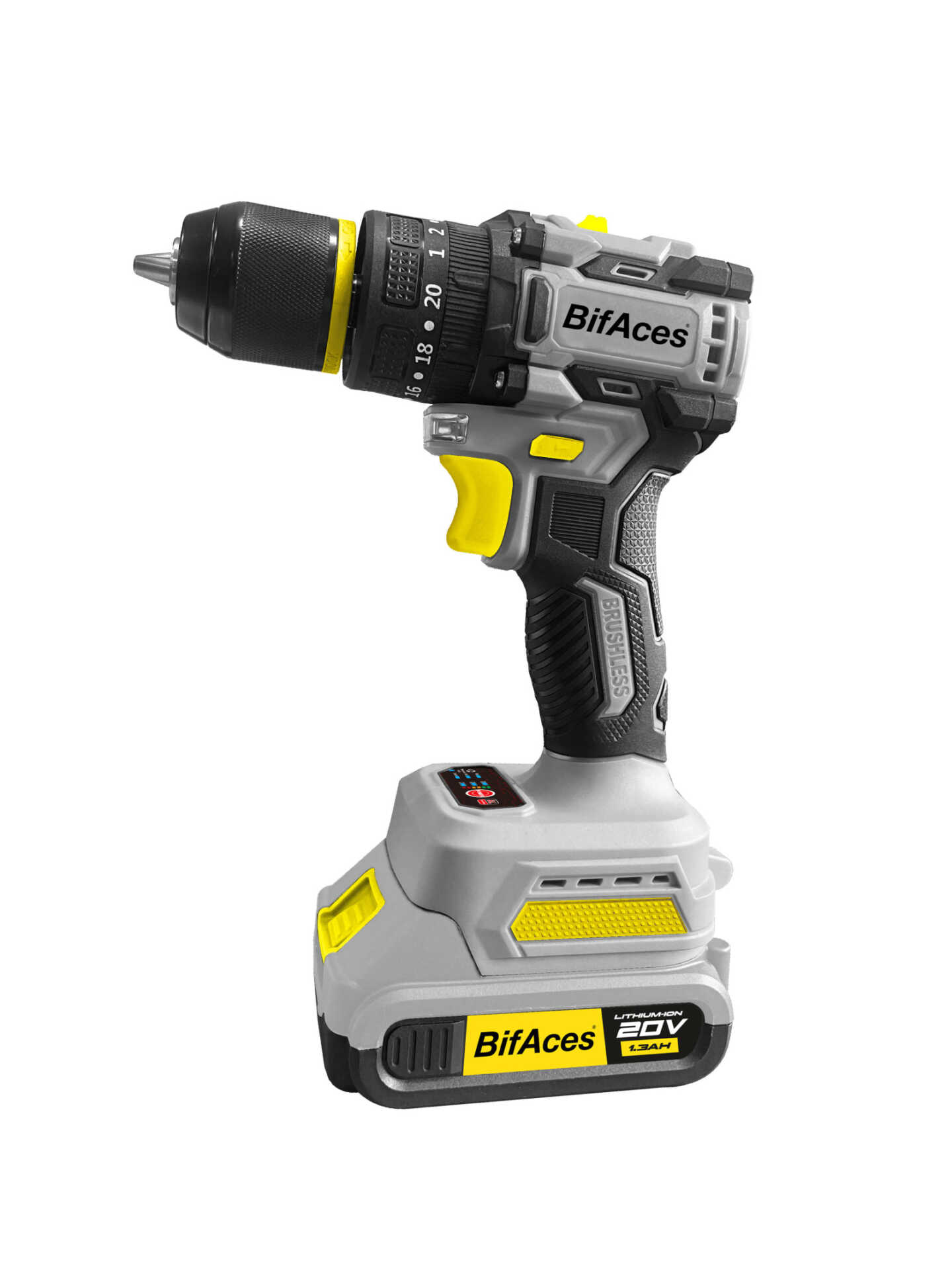 DLID-20А Аккумуляторная ударная дрель-шуруповерт BifAces (10)